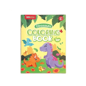 16 Pages Economical Coloring Book