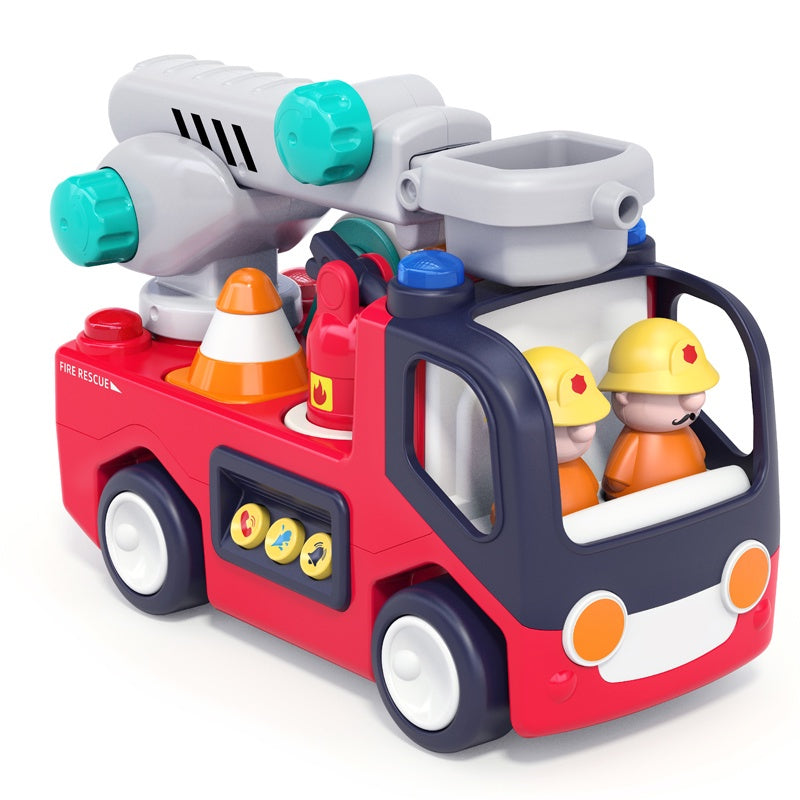 Early Learning Fire Truck Engine, Educational Interactive Toy