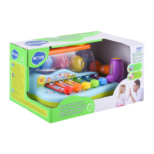 Pop 'N Play Music Center, Educational Interactive Musical Toy