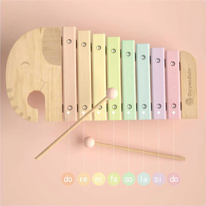 Wooden XL Premium Elephant Xylophone Toy