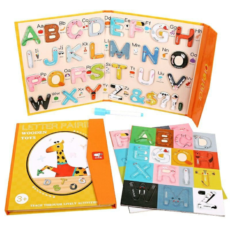 Magnetic English Alphabet Board Book – Hoshi Baby Philippines