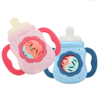 2-in-1 Bottle Rattle and Teether