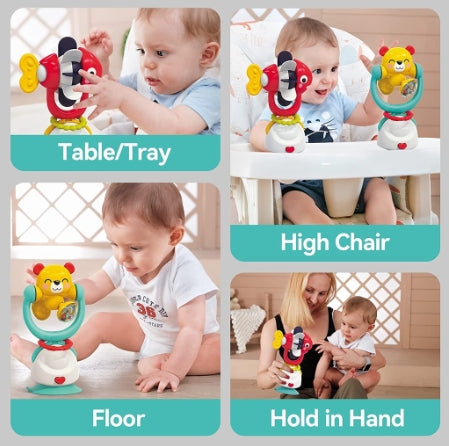 2-in-1 Highchair Rattle Toy