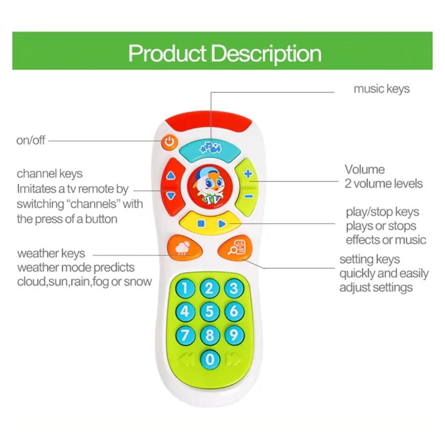 My Remote Control, Educational Interactive Musical Toy