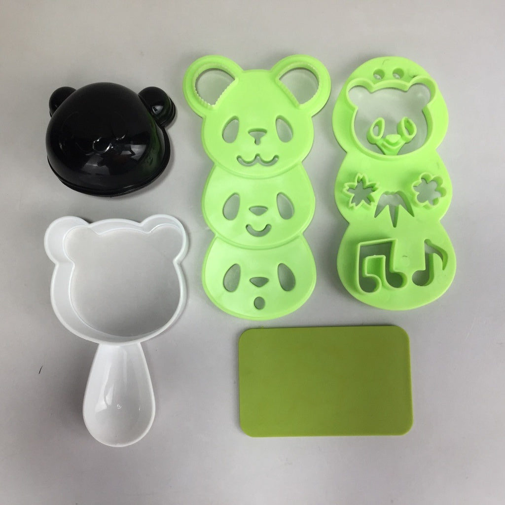 Panda Onigiri Rice Ball & Nori Seaweed Press Cutter