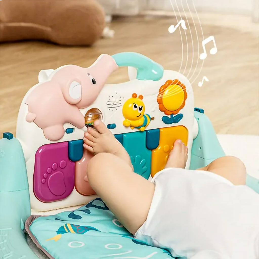 Musical Activity Play Gym Mat with Piano