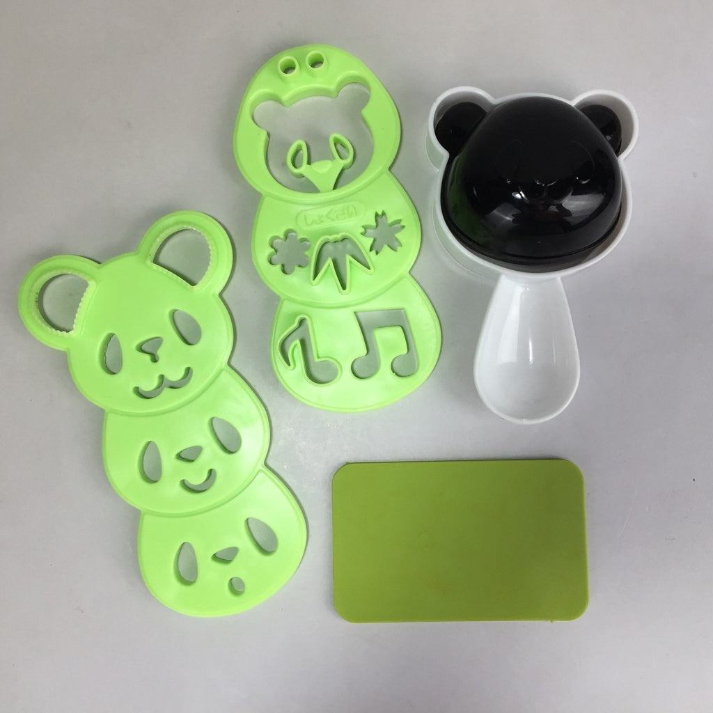 Panda Onigiri Rice Ball & Nori Seaweed Press Cutter