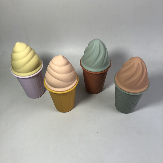 Silicone Ice Cream Beach Sand Toy Molds