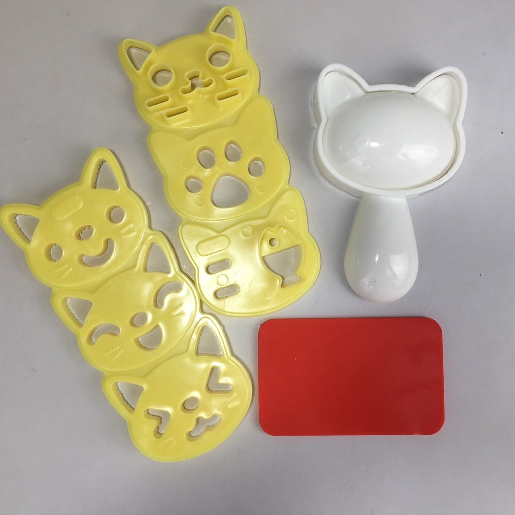 Neko Cat Onigiri Rice Ball & Nori Seaweed Press Cutter