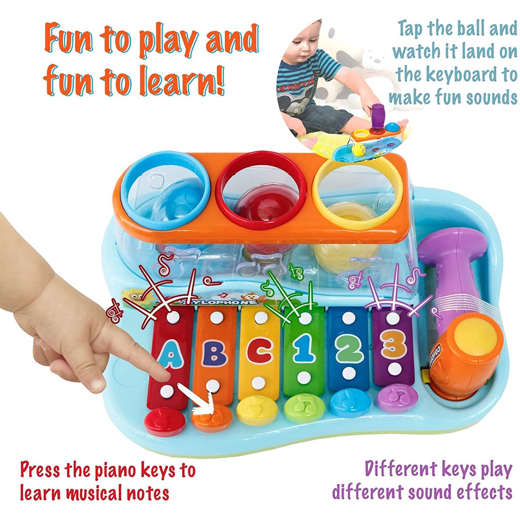 Pop 'N Play Music Center, Educational Interactive Musical Toy