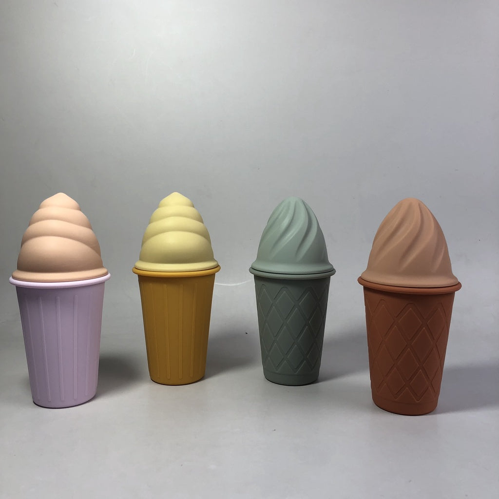 Silicone Ice Cream Beach Sand Toy Molds