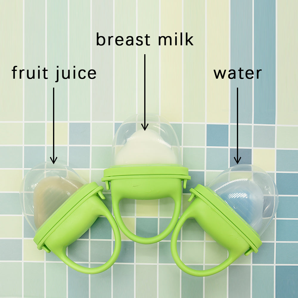 Portable Popsicle Mold for Breastmilk, Fruit Juice, Water for Infant and Toddlers, 6Mos+