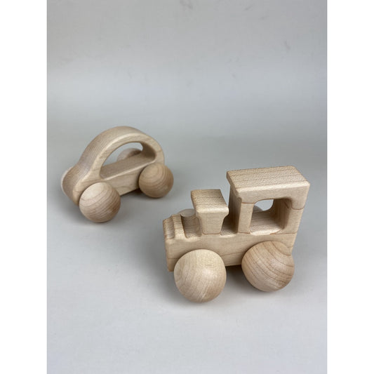 Mini Wooden Toy Car