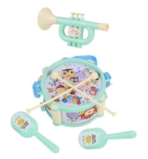 6pc Musical Percussion Instrument Toy Set