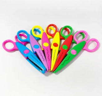 Craft Scissors and Puncher Kit for Arts and Crafts, Decoration, Scrapbooks, Gift Wrapping