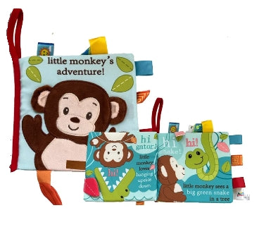 Adventure Soft Play Story Cloth Book, Montessori Educational Toy