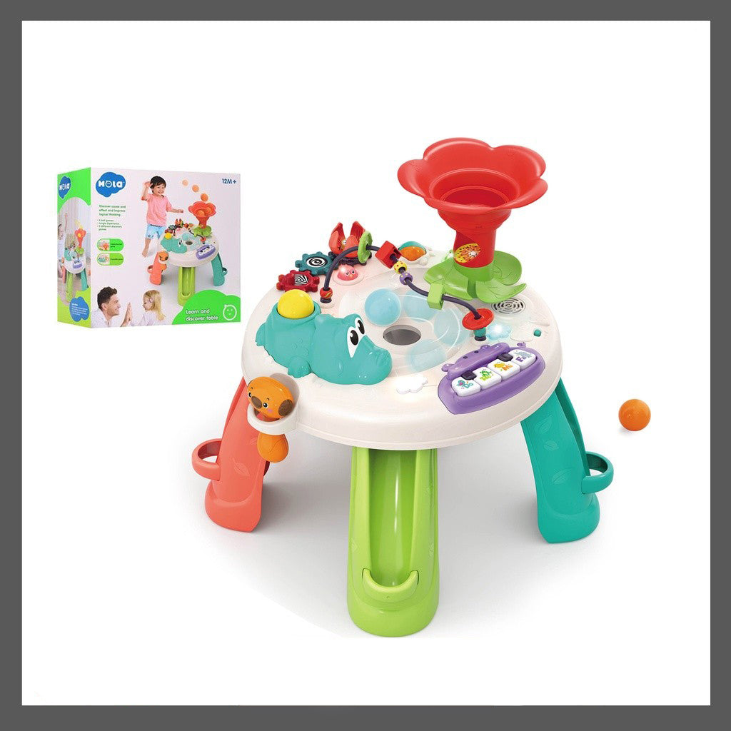 Learn & Discover Table, Educational Interactive Musical Toy