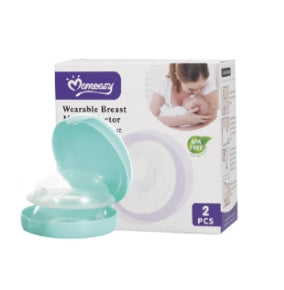 Momeasy 2pc Wearable Breastmilk Collector with Case