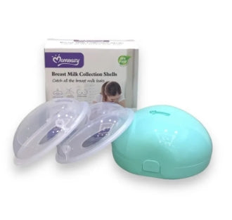 Momeasy 2pc Wearable Breastmilk Collector with Case