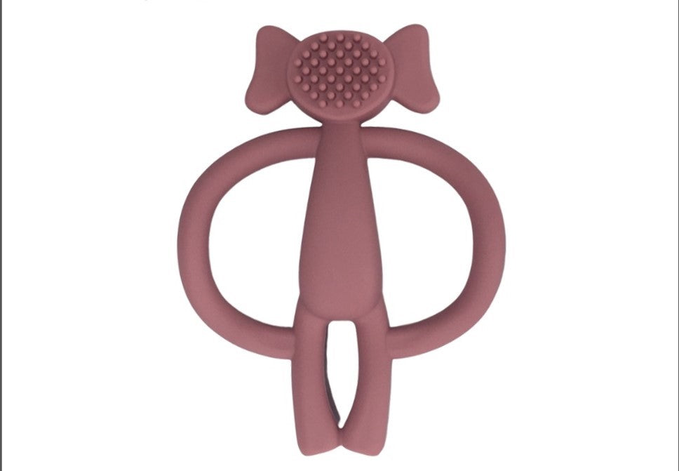 Elly Elephant Silicone Textured Teether,