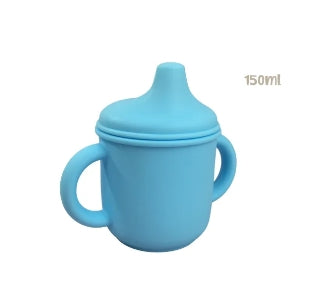 Siperoo Silicone Sippy Cup with Handle