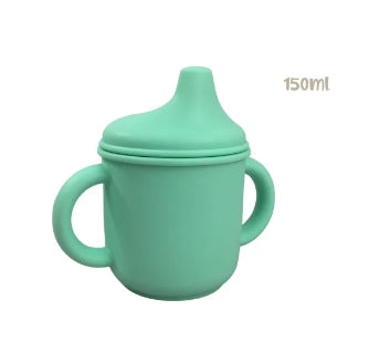 Siperoo Silicone Sippy Cup with Handle