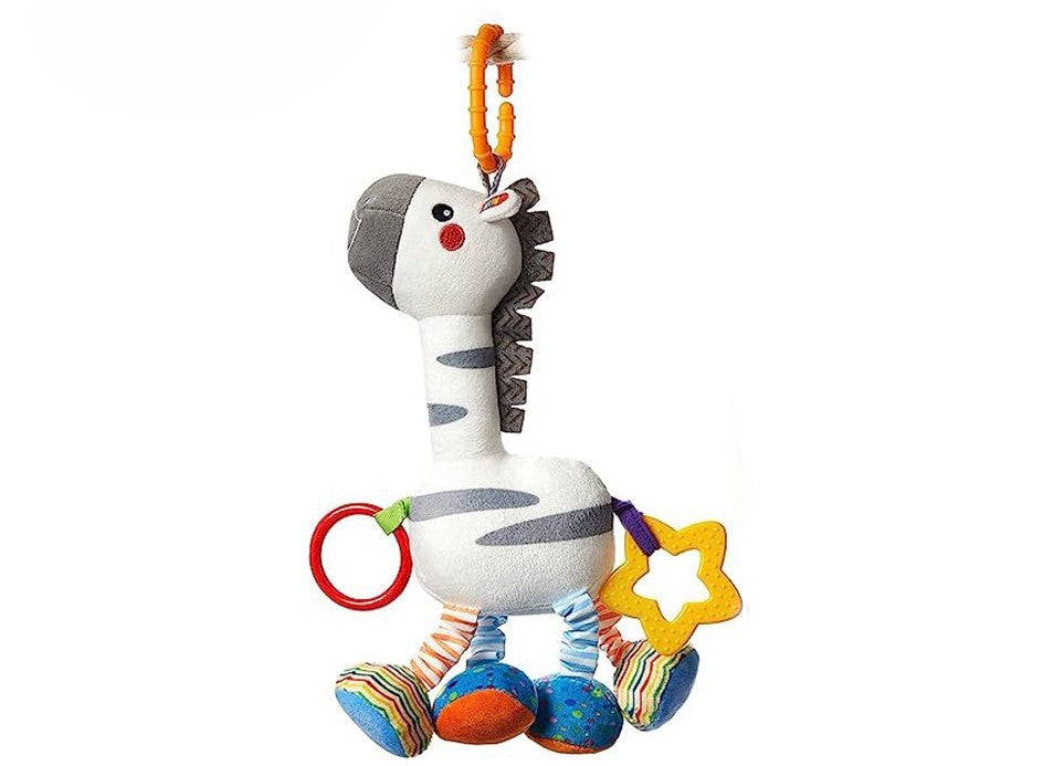 Hanging Soft Fabric Rattle Sensory Toy