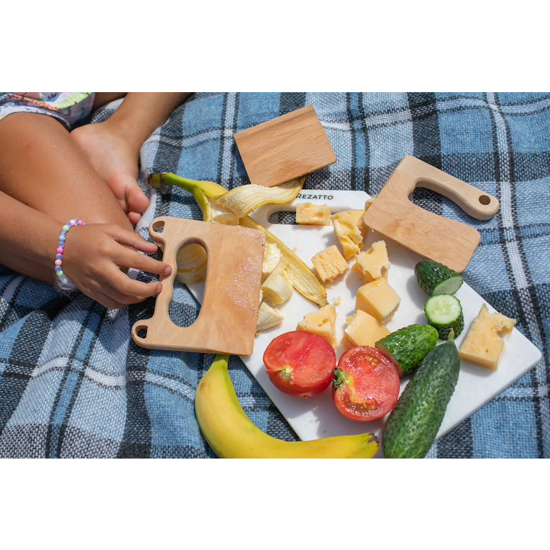 Wooden Toddler Mini Safe Knife or Cutter