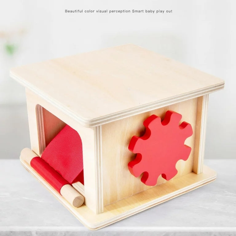 Wooden Fabric Winder Toy