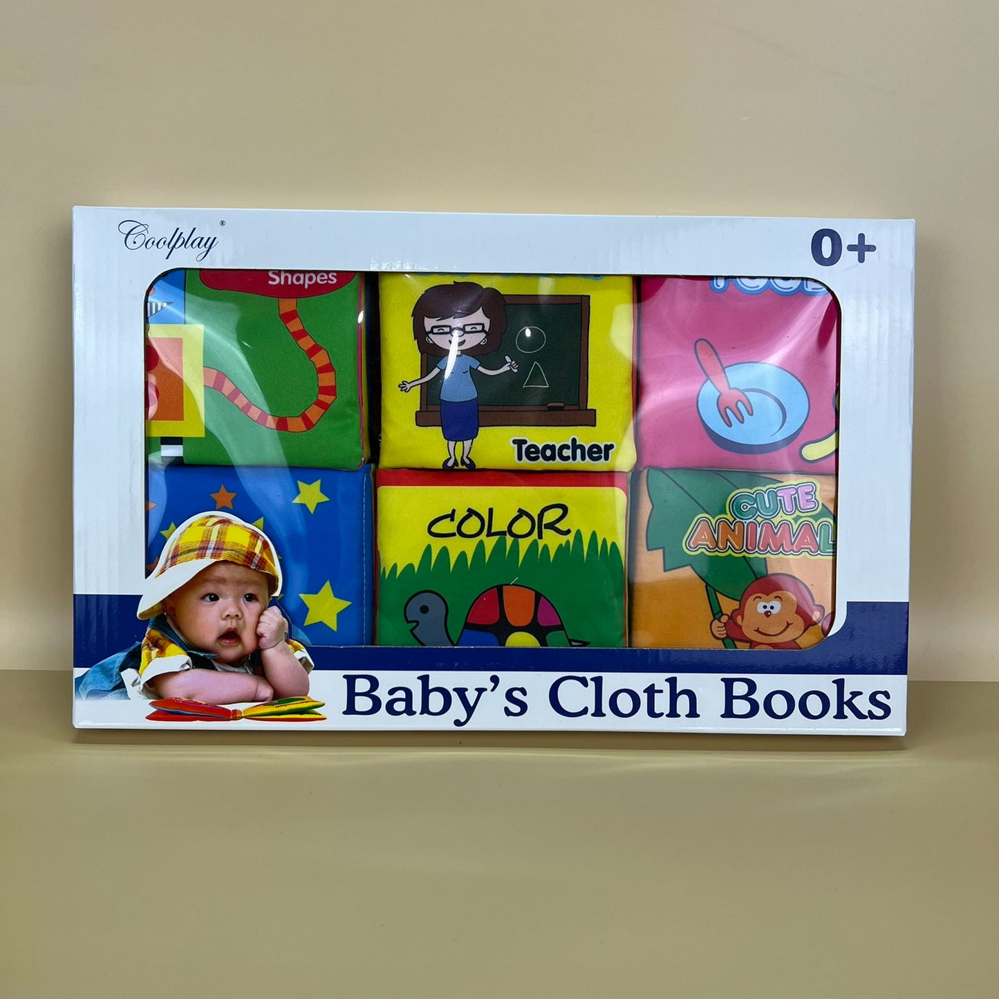 Mini Soft Play Cloth Book Set