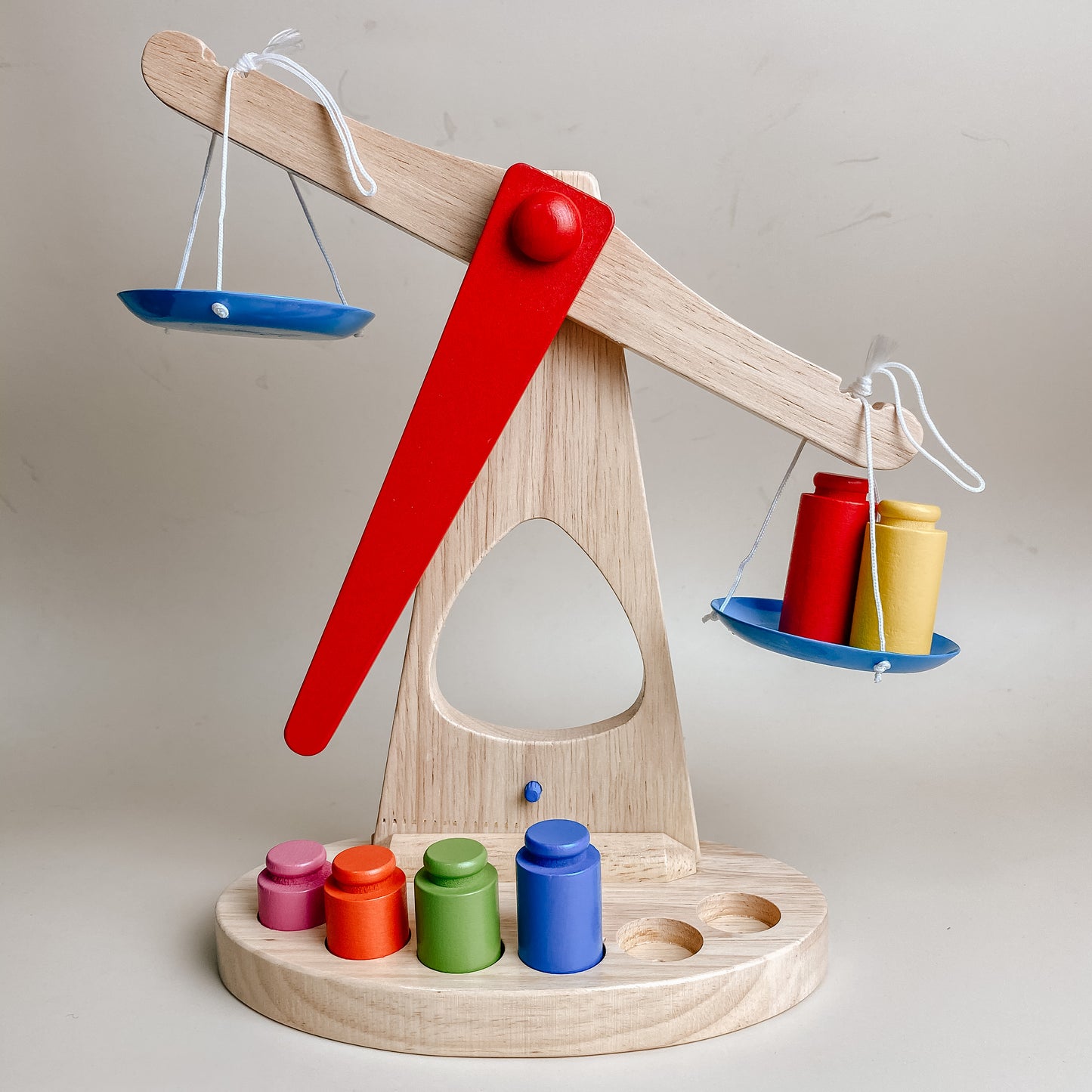 Wooden Balancing Weighing Scale