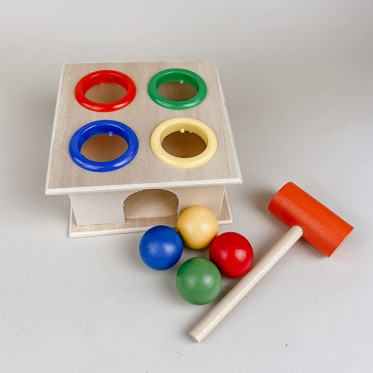 Wooden Punch and Drop Toy