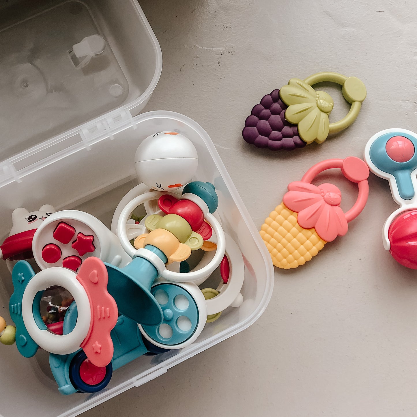 12pc Rattle & Teether Set