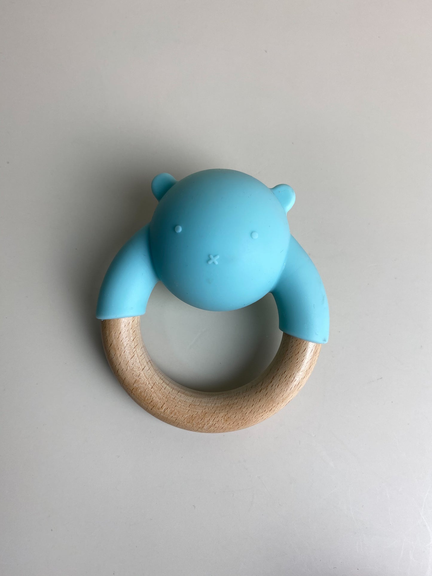 Silicone Animal Rattle Ring