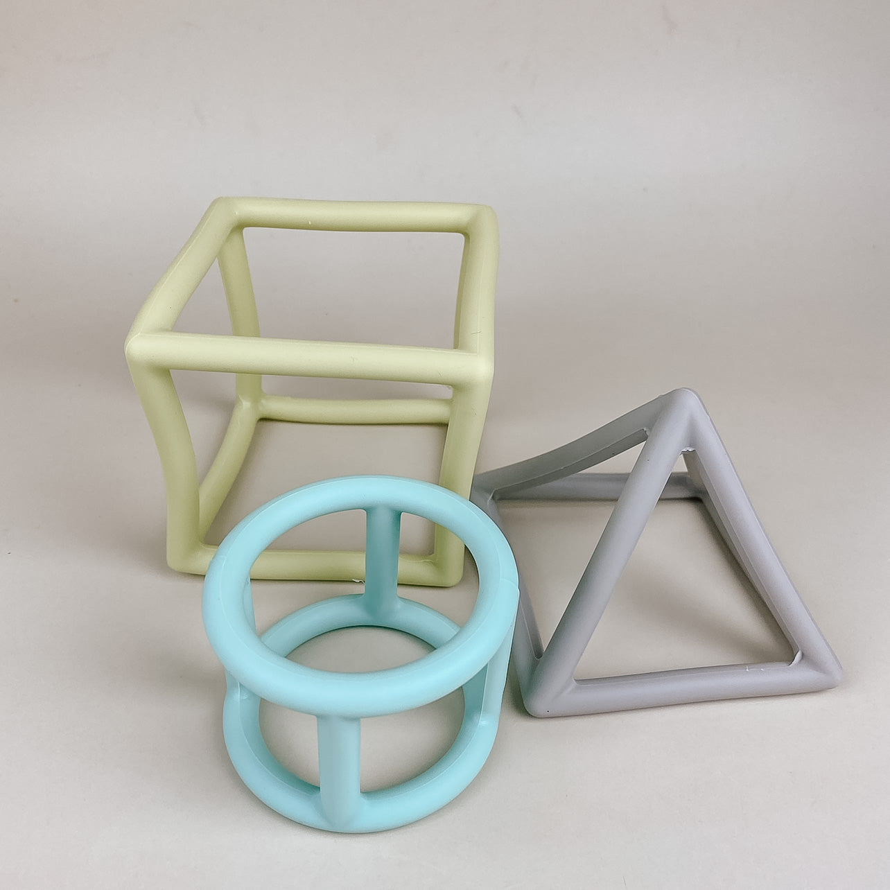 3-in-1 Geometric Toy & Teether