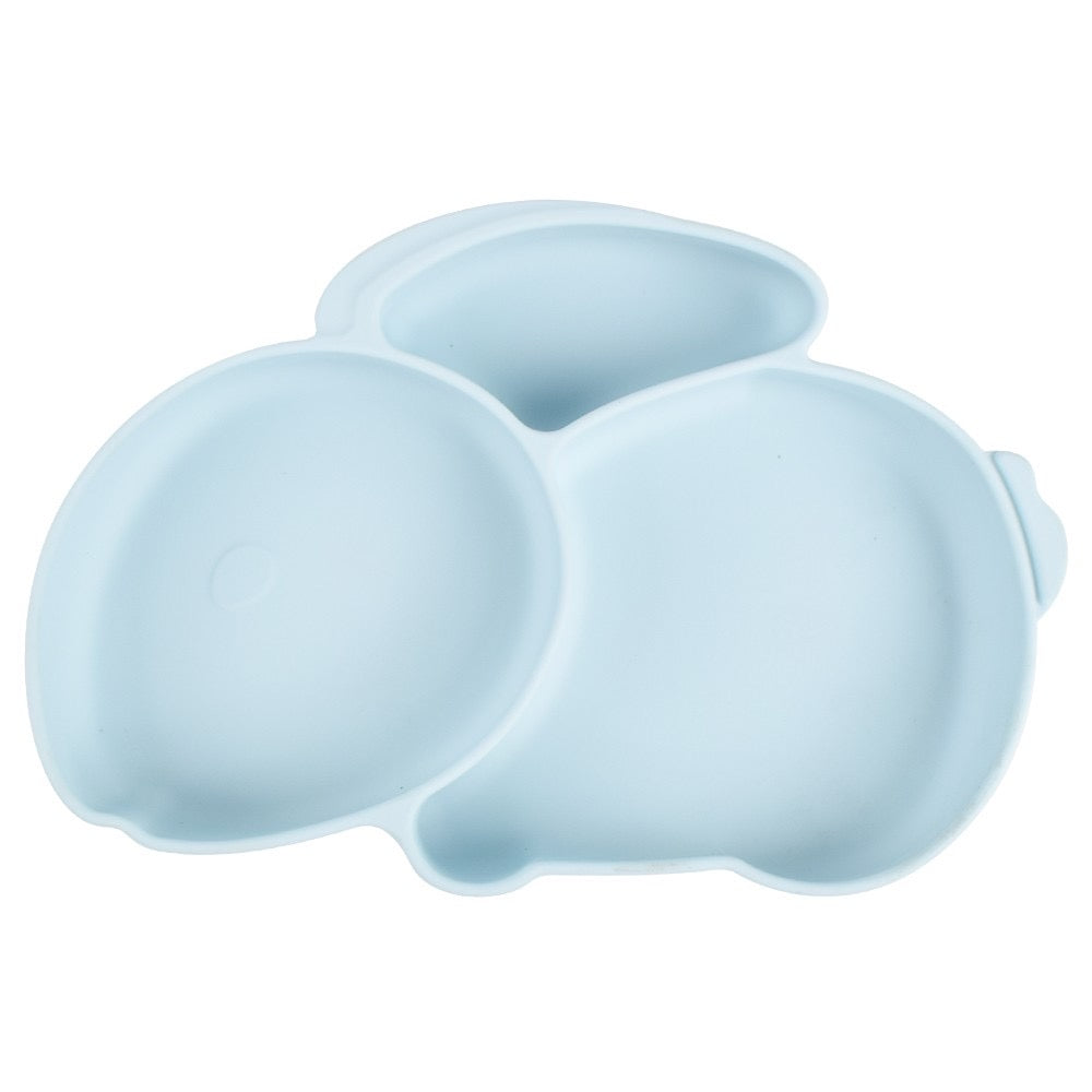 Bunny Silicone Suction Plate for Baby