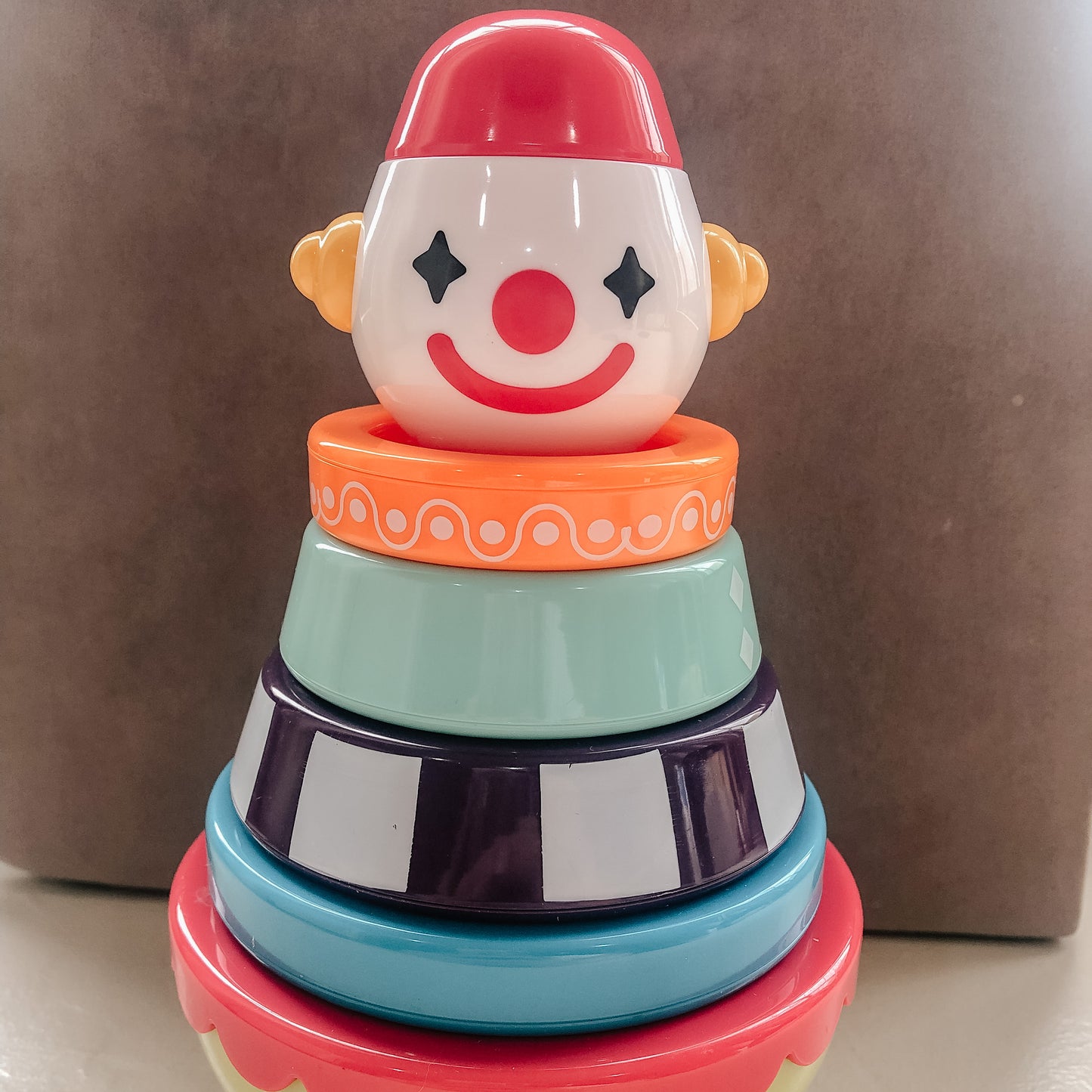 Clown Roly-Poly Nesting & Stacking Toy