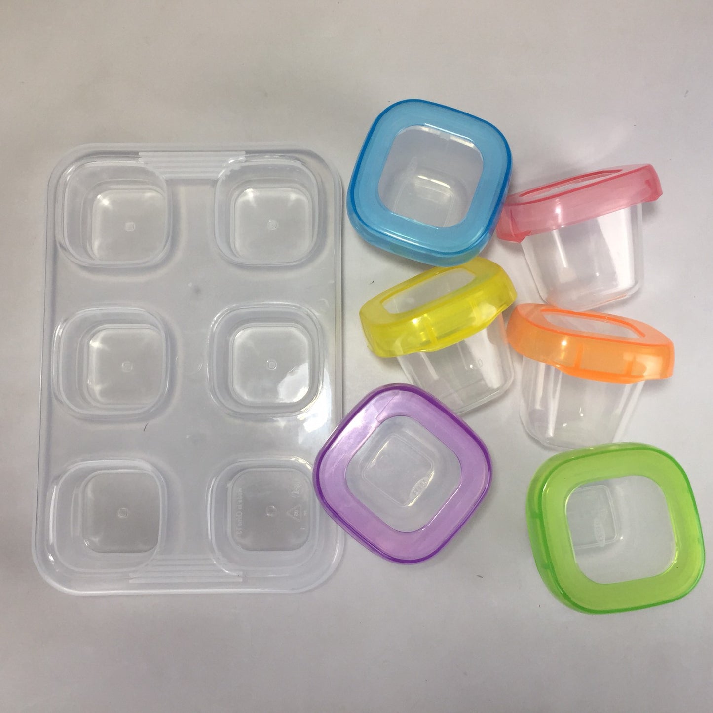 Baby Food Freezer Storage Container with Tray