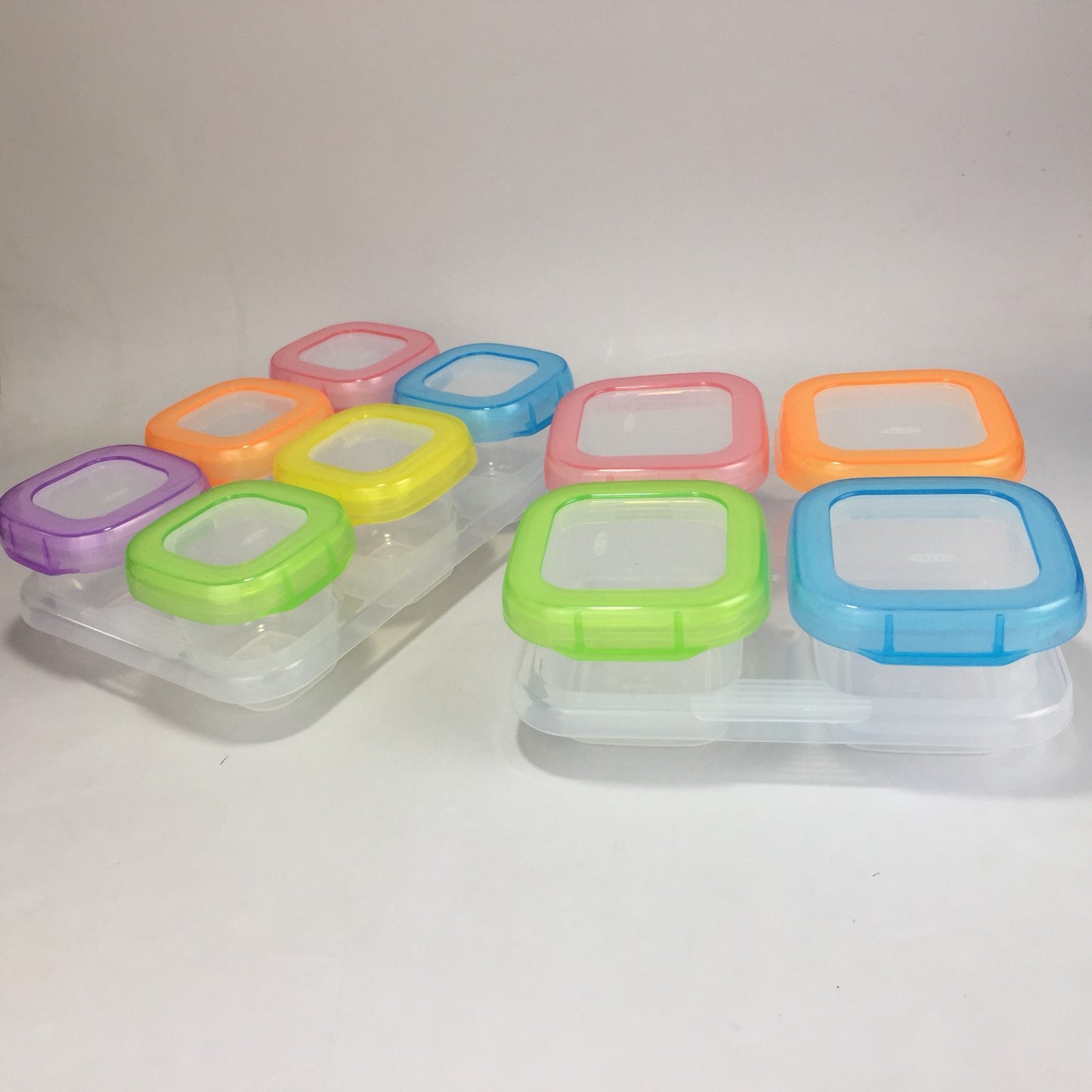 Baby Food Freezer Storage Container with Tray