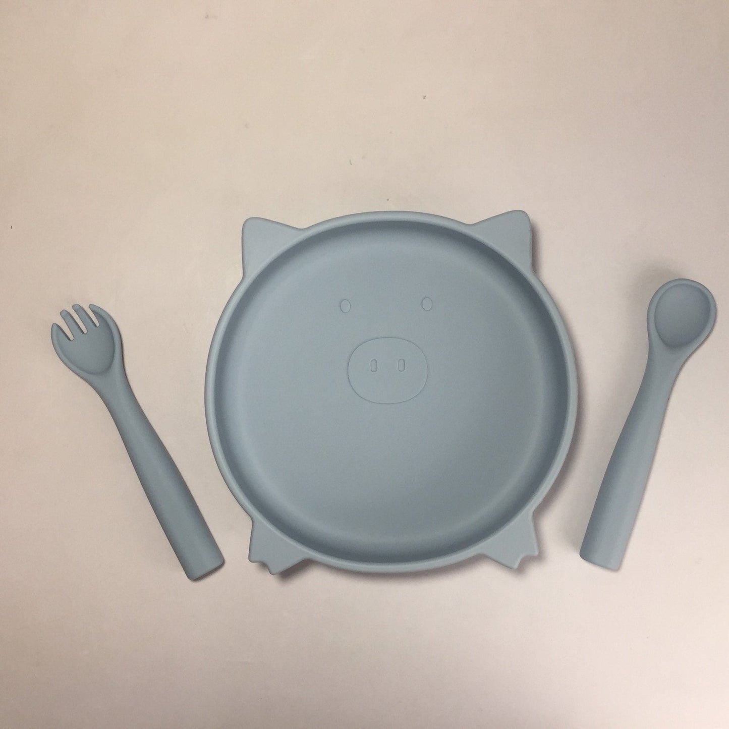 Silicone Pig Design Feeding Set